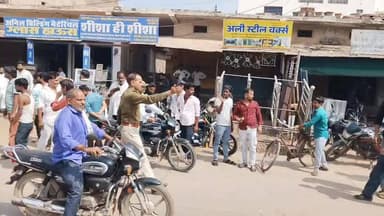 हिण्डौन सिटी में आबादी क्षेत्र में घुसे लेपर्ड से हलचल तेज #rajasthanकरौली