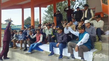 पिथौरागढ़: 130 पर्यावरण बटालियन के विस्थापन के विरोध में धरना 12 दिन से जारी, बड़ी जान रैली की तैयारी