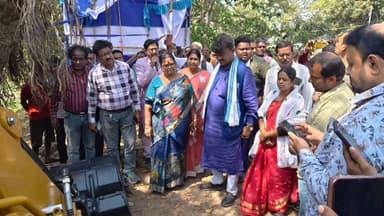 হরিপাল: মুখ্যমন্ত্রীর অনুপ্রেরণায় হরিপালে ৭.৫২ কিলোমিটার পিচ রাস্তার শিলান্যাস