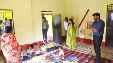 मनासा: बरलई आंगनवाड़ी केंद्र के निरीक्षण में लापरवाही मिलने पर कलेक्टर हिमांशु चंद्रा सख्त
