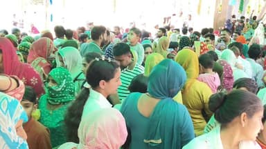 बाढ़डा:- जेवली गांव में मेले में श्रद्धालुओं की उमड़ी भीड़