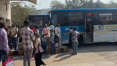 હોળી અને ધુળેટી પર્વને લઈ ડેપો પર ભારે ભીડ #holi