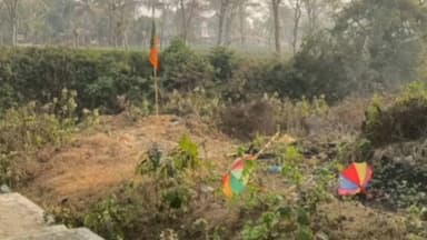 মোহনপুর: দুর্গা বাড়ির চা বাগান সংলগ্ন শ্মশানে বিজেপির দলীয় ফ্ল্যাগ লাগানোর ঘটনায় স্পষ্টিকরণ দিলেন মন্ডল সভাপতি