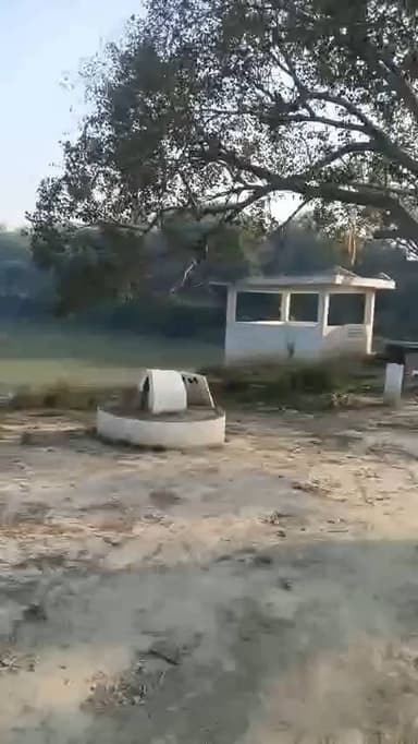 भदोही जनपद के डीघ बिकास खण्ड के जंगीगंज स्थित कलनुआ गंडहावीर तालाब पर पौधा लगाने के लिए खुदाई कराया गया