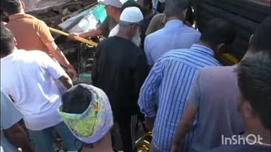 ખેરગામ: ખેરગામ શામળા ફળિયા ખાતે લક્ઝરી બસ અને ટ્રક વચ્ચે સર્જાયો અકસ્માત