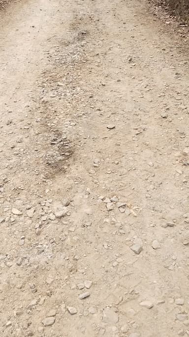 chendey से jamduyaक बन रहा है पीसीसी रोड उसमें जो बरसात के सीजन में बिछाया था मटेरियल पानी से भाग गया है फिर ना तो पानी