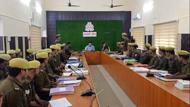 पुलिस अधीक्षक #रायबरेली रवि ने जनपद के सभी थानो के पैरोकार के साथ बैठक कर दिए आवश्यक दिशा-निर्देश #RaebareliPolice #holi