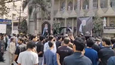 डिफेन्स कॉलोनी: ईरान पर हमले के बाद दिल्ली के जामियानगर में प्रदर्शन, अमेरिका और इजरायल की हुई आलोचना