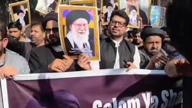 रामपुर: इसराइल और अमेरिका के हमले में ईरान के नेता अयातुल्ला ख़ामेनेई के निधन पर रामपुर में किया गया विरोध प्रदर्शन