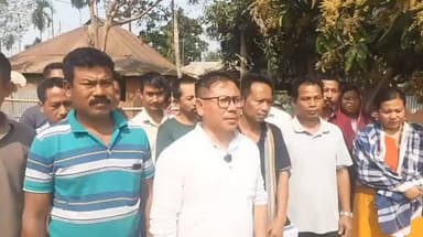 জামপুইজলা: জম্পুইজলা মাথার কর্মীর বাড়িতে বোমা নিক্ষেপ!!