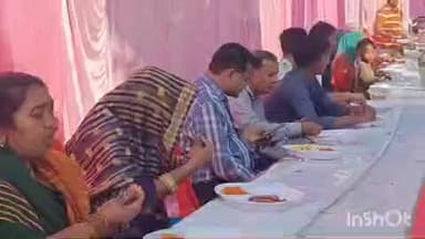 बिंदकी: बिंदकी के निकट जय गुरुदेव मंदिर के वार्षिक उत्सव में विशाल भंडारे का आयोजन, श्रद्धालुओं ने प्रसाद पाकर हुए धन्य