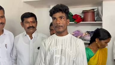 సిరిసిల్ల: నాకంటూ ఒక సొంత ఇల్లు ఉండాలనేది నా డ్రీమ్ ఆది నేడు నెరవేరిందని ఆనందం వ్యక్తం చేస్తున్న యువకుడు