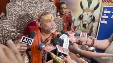 स्वामी अविमुक्तेश्वरानंद ने की प्रेसवार्ता, 'गो प्रतिष्ठा धर्मयुद्ध' के लिए 7 मार्च को लखनऊ की ओर करेंगे कूच