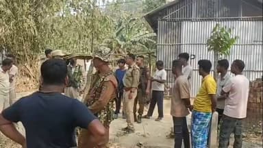 মাটিয়া: সোণাপুৰত উচ্ছেদৰ জাননী দিয়াত ৰাইজৰ মাজত হাহাকাৰ অব্যাহত আছে