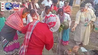 গদাই কর্মকার মালদাঃ ভিত্তিপ্রস্তর স্থাপন বৃদ্ধাশ্রমের, উদ্যোগ চৌধুরী পরিবারের