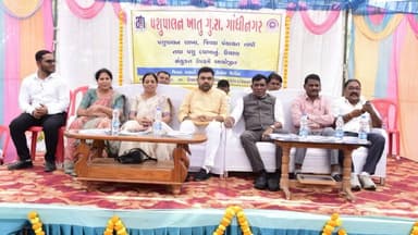 ઉચ્છલ: ઉચ્છલના માણેકપુર ખાતે જિલ્લા કક્ષાનો પશુપાલન શિબિર, વૈજ્ઞાનિક પદ્ધતિથી આવક વધારવાનો સંદેશ