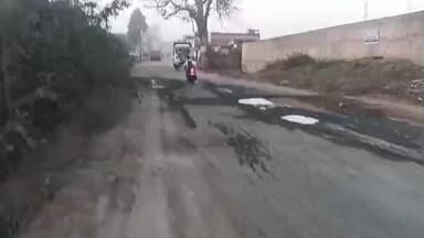 बड़वारा-देवरीहटाई मार्ग बना 'हादसों का सफर' बदहाल सड़क ने छीना राहगीरों का चैन