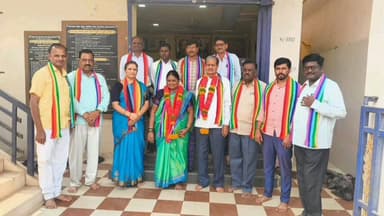 ಹಡಗಲಿ: ತಾಲೂಕು ಕನಕ ಪತ್ತಿನ ಸಹಕಾರ ಸಂಘದ ಆಡಳಿತ ಮಂಡಳಿಯ,ನೂತನ ಅಧ್ಯಕ್ಷರಾಗಿ: ಪರಮೇಶ್ವರಪ್ಪ,ಉಪಾಧ್ಯಕ್ಷರಾಗಿ: ವೀರಬಸಮ್ಮ ಆಯ್ಕೆ