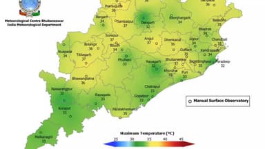 ବଲାଙ୍ଗୀର: ଜିଲ୍ଲାରେ ଆସନ୍ତାକାଲି ତାପମାତ୍ରା 36 ଡ଼ିଗ୍ରୀ ରହିବା ନେଇ ପାଣିପାଗ ବିଭାଗ ପକ୍ଷରୁ ସୂଚନା ପ୍ରଦାନ