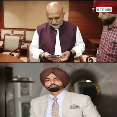 ਪੰਜਾਬੀ ਅਦਾਕਾਰ ਐਮੀ ਵਿਰਕ ਨੇ ਆਮ ਆਦਮੀ ਪਾਰਟੀ ਪੰਜਾਬ ਦੇ ਜਨਰਲ ਸਕੱਤਰ ਬਲਤੇਜ ਪੰਨੂ ਨਾਲ ਫ਼ੋਨ 'ਤੇ ਗੱਲ ਕੀਤੀ, ਯੂਏਈ ਵਿੱਚ ਆਪਣੇ ਪਰਿਵਾਰ ਦੀ ਸ...