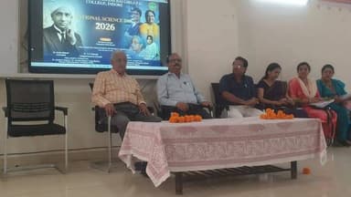 *शासकीय महारानी लक्ष्मीबाई स्नातकोत्तर महाविद्यालय में राष्ट्रीय विज्ञान दिवस उत्साहपूर्वक मनाया गया*
इंदौर 02 मार्च 202...