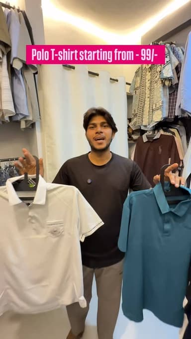 Polo t - starting from 99/- only
📍36 shivji ram vatika devguradiya indore
Contact - 8989030676
8982092335
.
.
.
.
#ind...