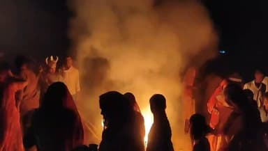 होलिका का हुआ दहन असत्य पर हुई सत्य की विजय #holi #special #live #viral #didwanajila #agani #dahan