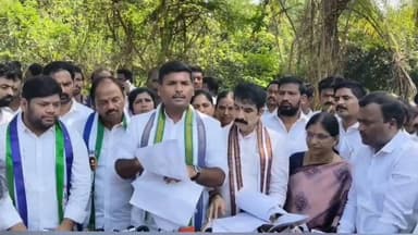 కలెక్టర్ నుంచి ఎమ్మార్వో వరకు ఏం చేస్తున్నారు: అనకాపల్లిలో మాజీ మంత్రి అమర్నాథ్