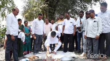 ખેરગામ: આદિજાતિ વિકાસ મંત્રીશ્રી નરેશભાઈ પટેલના હસ્તે નવસારીના ચીખલી તાલુકામાં રૂ.૩.૧૧ કરોડના વિકાસ કાર્યોનું ખાતમુહૂર્ત