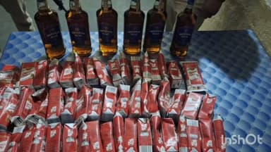 आलमनगर: आलमनगर थाना पुलिस ने भारी मात्रा में अंग्रेजी शराब बरामद की, आगे की कार्रवाई जारी