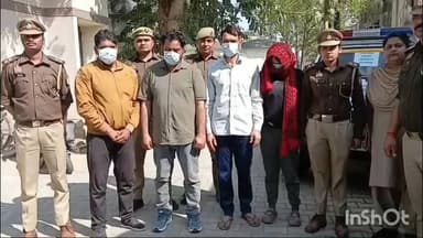 सहारनपुर: थाना सदर बाजार पुलिस ने एटीएम लूट की साजिश नाकाम की, पासवर्ड लेकर एटीएम तोड़ने वाली महिला समेत चार आरोपी गिरफ्तार