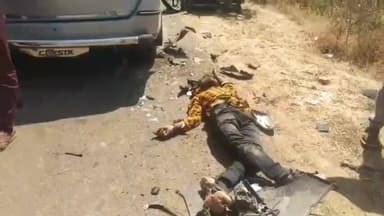 అసిఫాబాద్: రెబ్బెన మండలంలో రోడ్డు ప్రమాదం ఒకరి మృతి