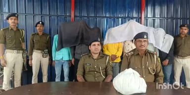 फतुहा: नदी थाना पुलिस ने बंकाघाट से 2.2 किलो गांजे के साथ सात धंधेबाजों को गिरफ्तार किया