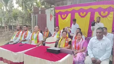 দাংতল ৰাজহ চক্ৰ: বিদ্যাপুৰত BJPৰ বিদ্যাপুৰ মণ্ডল অন্তৰ্গত মৰ্চা সমিতিৰ মৰ্চা সন্মিলন অনুষ্ঠিত,BJPক বঙাইগাঁও সমষ্টিত প্ৰাৰ্থী প্ৰদানৰ দাবী