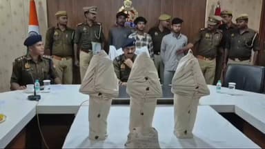 महोबा: शादी में आए युवकों ने चुराईं राम-जानकी की मूर्तियां, एसपी ने पुलिस लाइन सभागार में 72 घंटे में किया खुलासा