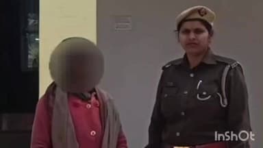 महाराजगंज: बासपार कोठी में जिंदा जलकर पति की मौत के मामले में पत्नी को किया गया गिरफ्तार