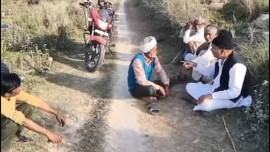 निज़ामाबाद: नहरों में पानी न मिलने से किसान परेशान, जय किसान आंदोलन के प्रदेश अध्यक्ष ने किया निरीक्षण