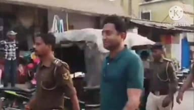 जलालगढ़: जलालगढ़ में होली के अवसर पर निकाला गया फ्लैग मार्च