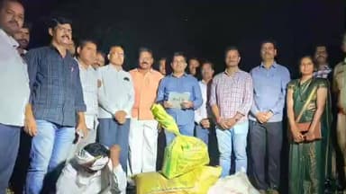 करमाड हद्दीत गांजाची शेती करणाऱ्यावर पोलिसांची कारवाई,5 लाखाहून अधिकचा मुद्देमाल जप्त