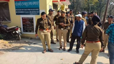 पूर्णागिरि: श्रद्धालुओं की सुरक्षा व्यवस्था के दृष्टिगत पुलिस अधीक्षक चम्पावत ने पूर्णागिरी मेला क्षेत्र का किया निरीक्षण