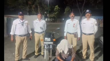 हिंगणघाट: दारूच्या नशेत दुचाकी चालविणाऱ्यांवर हिंगणघाट वाहतूक शाखेची धडक कारवाई; पाच जणांविरुद्ध गुन्हे नोंद