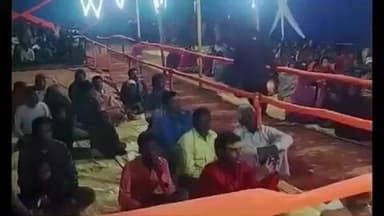 रामगढ़: रामगढ़ के वैष्णव मंदिर में श्रीमद् भागवत कथा सुनने उमड़ी भक्तों की भीड़