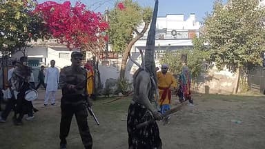 माली समाज की निकली ऐतिहासिक गैर में दिखे पीएम मोदी से लेकर प्रेमानंद महाराज के स्वांग #live #viral