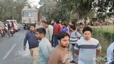 हापुड़ मार्ग स्थित ग्राम करौठी के निकट दो बाइकों की आमने-सामने भिड़ंत, दुर्घटना में एक किशोर सहित दो की हुई मौत