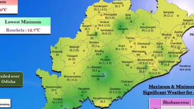 ଝାରସୁଗୁଡା: ଜିଲ୍ଲାରେ ଗତ 24 ଘଣ୍ଟା ମଧ୍ୟରେ ହେଇଥିବା ତାପମାତ୍ର ସମ୍ପର୍କିତ ସୂଚନା ପ୍ରଦାନ