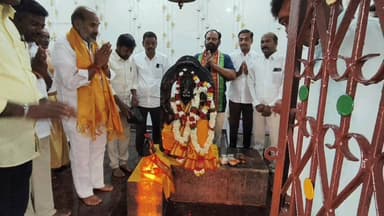 రుద్రంగి: ప్రజలందరిపై స్వామివార్ల ఆశీస్సులు ఉండాలి:, ప్రభుత్వ విప్ వేములవాడ ఎమ్మెల్యే ఆది శ్రీనివాస్