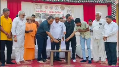સોજીત્રા: સોજીત્રા સંતરામ મંદિર ખાતે સ્વદેશી મેળા નો શુભારંભ ધારાસભ્ય વિપુલભાઈ પટેલના હસ્તે કરવામાં આવ્યો
