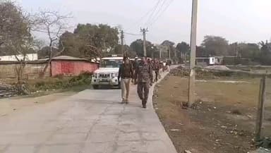 पोठिया: पोठिया प्रखंड में होली पर शांति व्यवस्था बनाए रखने के लिए पुलिस मुस्तैद, सघन गश्त जारी