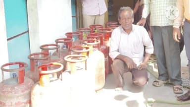 పాలకుర్తి: పాలకుర్తి మండలం లో అక్రమంగా గ్యాస్ సిలిండర్లు నిలువచేసిన ఘటనలో వ్యక్తి అరెస్ట్