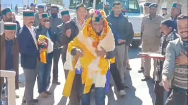 कल्पा: केबिनेट मंत्री JS नेगी ने रिकांग पीओ क्षेत्र का दौरा किया, लोगों ने किया स्वागत